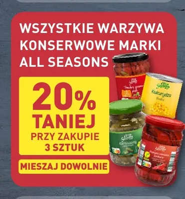 Kukurydza konserwowa All Seasons promocja w Aldi
