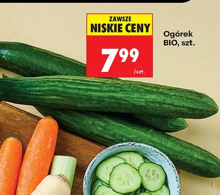 Ogórek BIO 1 szt. promocja w Biedronka