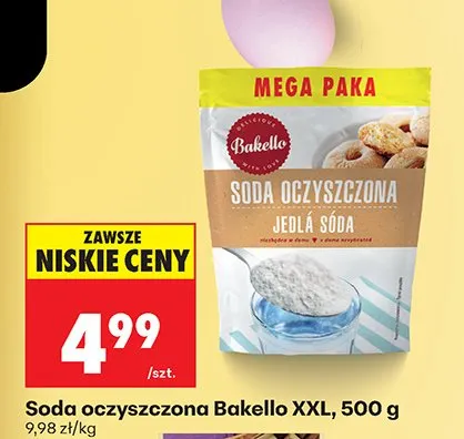 Soda oczyszczona XXL promocja w Biedronka