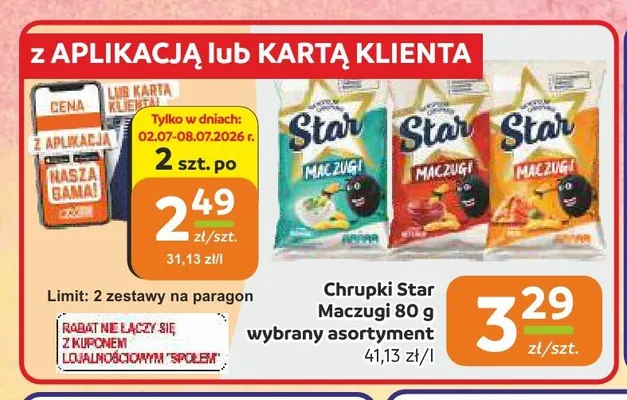 Chrupki Star Maczugi promocja w Społem Częstochowa