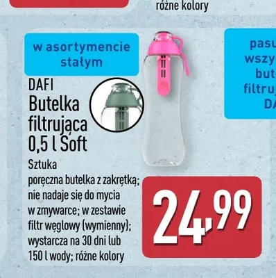 Butelka filtrująca Dafi Soft 0,5 l promocja w Aldi