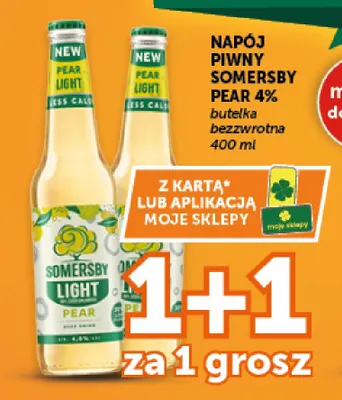 Napój piwny Somersby Pear 4% promocja w Euro Sklep