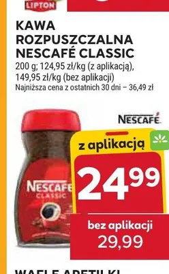Kawa rozpuszczalna Nescafé Classic promocja w Stokrotka