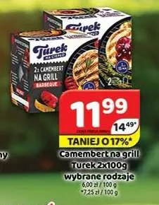 Camembert na grill Turek promocja w Delfin