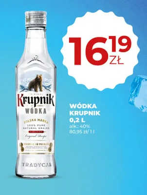 Wódka Krupnik promocja w Duży Ben