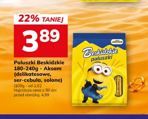 Paluszki Beskidzkie solone promocja w Hitpol