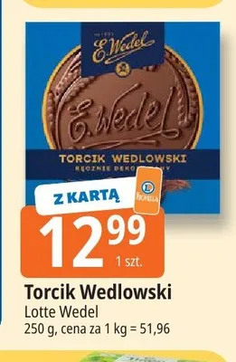 Torcik Wedlowski E.Wedel promocja w Leclerc