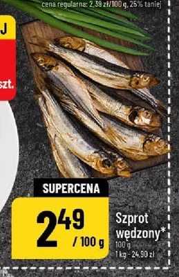 Szprot wędzony promocja w POLOmarket