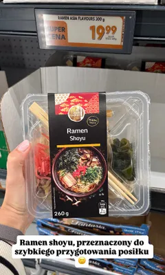 Ramen Shoyu Asia Flavours promocja w Biedronka