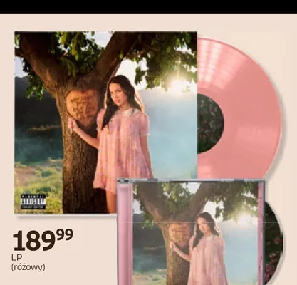 Płyta winylowa Olivia Rodrigo you seem pretty sad for a girl so in love LP różowy promocja w Empik