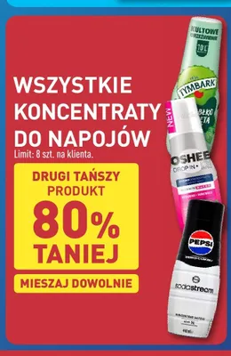 Koncentraty do napojów promocja w Aldi