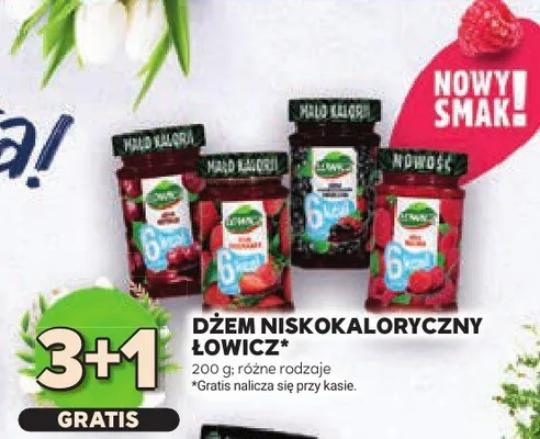 Dżem niskokaloryczny promocja w Stokrotka