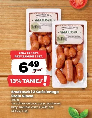 Smakoszki Z Gościnnego Stołu Sława promocja w Netto