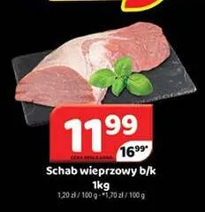 Schab wieprzowy bez kości promocja w Delfin