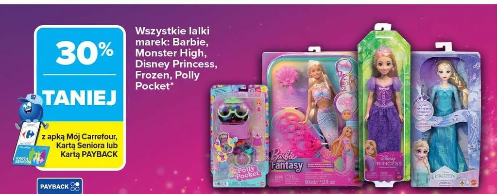 Lalki Monster High promocja w Carrefour