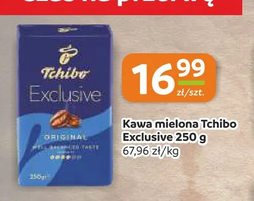 Kawa mielona Tchibo Exclusive promocja w Społem Częstochowa
