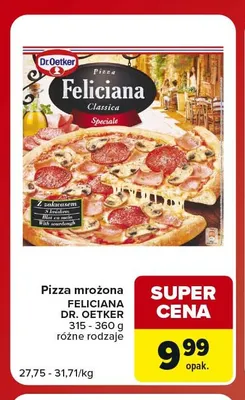 Pizza mrożona Feliciana Dr. Oetker promocja w Carrefour Market