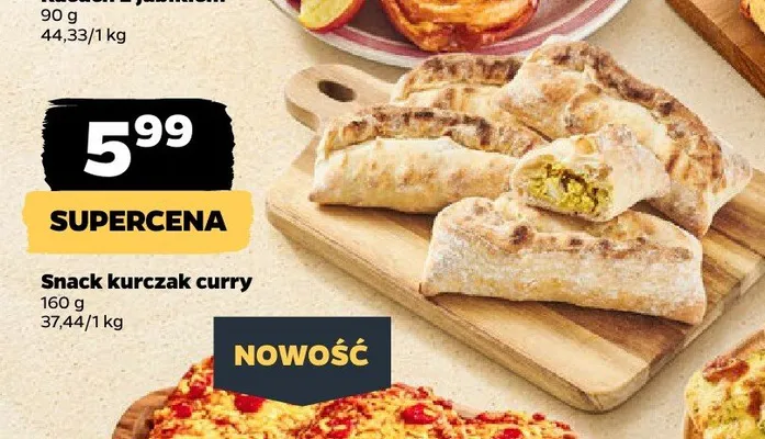 Snack kurczak curry promocja w Netto