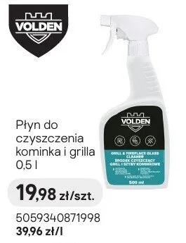 Płyn do czyszczenia kominka i grilla 0.5l Volden promocja w Castorama