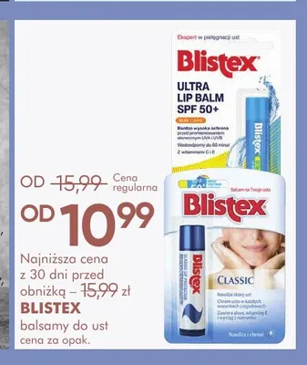 Balsamy do ust Blistex promocja w Super-Pharm