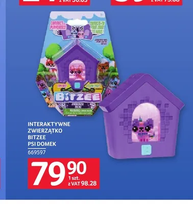 Interaktywne zwierzątko Bitzee Psi Domek promocja w Selgros