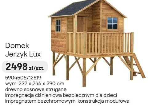 Domek Jerzyk Lux promocja w Castorama