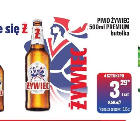 Piwo Żywiec Premium promocja w Tomi Markt