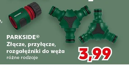 Złącze do węża PARKSIDE promocja w Kaufland