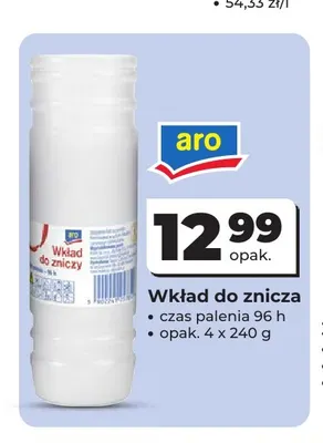 Wkład do znicza 4-pak Aro promocja w Odido