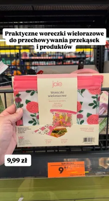 Woreczki wielorazowe promocja w Biedronka