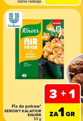 Fix do potraw Serowy Kalafior Knorr promocja w Carrefour Market