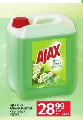 Płyn uniwersalny Ajax promocja w Selgros
