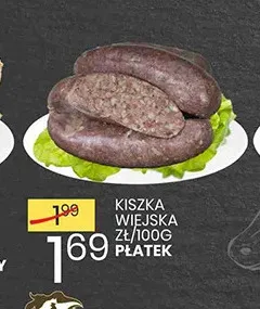 Kiszka wiejska Płatek promocja w Wafelek