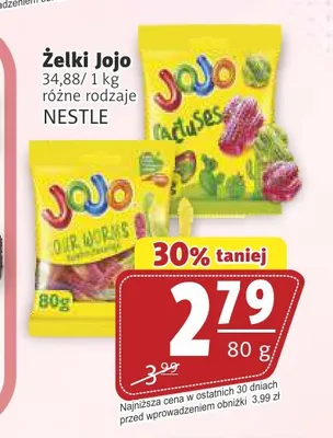 Żelki Jojo Our Worms NESTLE promocja w Prim Market