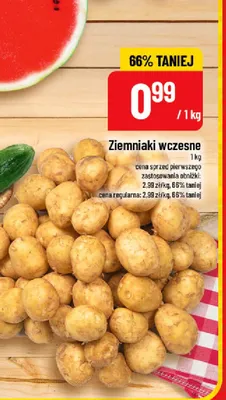 Ziemniaki wczesne promocja w POLOmarket