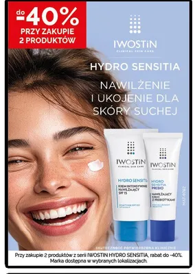 Kosmetyki Iwostin Hydro Sensitia promocja w Ziko Dermo
