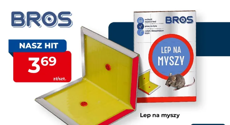 Lep na myszy Bros promocja w PSB Mrówka