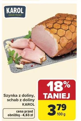 Szynka z doliny, schab z doliny promocja w Carrefour