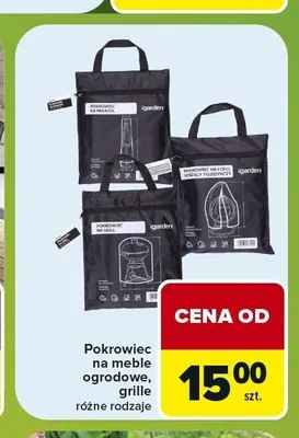 Pokrowiec na meble ogrodowe grille Igarden promocja w Carrefour