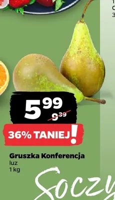 Gruszki Konferencja promocja w Netto