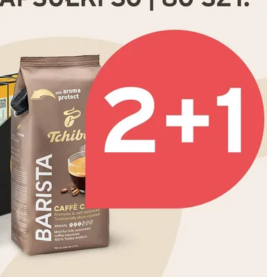 Kawa ziarnista Tchibo Barista Caffè Crema promocja w Tchibo