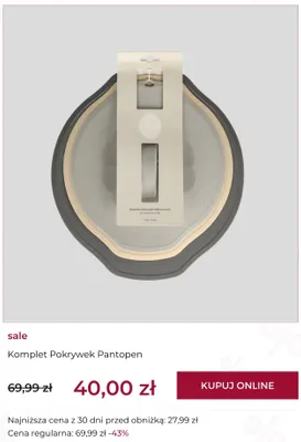 Komplet pokrywek silikonowych home&you Pantopen 3-pak promocja w home&you