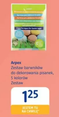 Zestaw barwników do dekorowania pisanek, 5 kolorów promocja w Drogerie DM