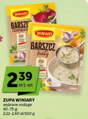 Zupa barszcz czerwony promocja w Groszek