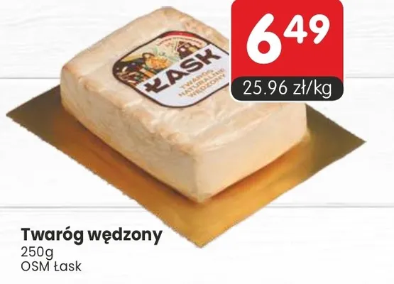Twaróg wędzony promocja w Market Point