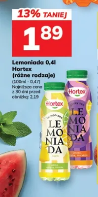 Lemoniada Lemon Sun Hortex promocja w Hitpol
