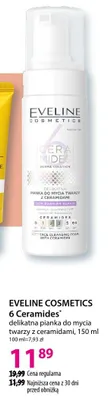 Pianka do mycia twarzy delikatna z ceramidami 6 Ceramides promocja w Hebe