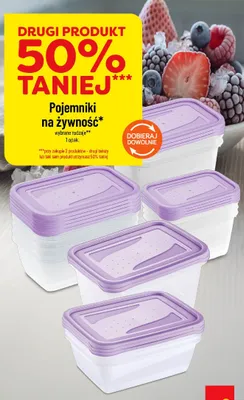 Pojemniki na żywność promocja w POLOmarket