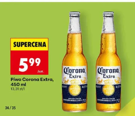 Piwo Corona Extra promocja w Biedronka