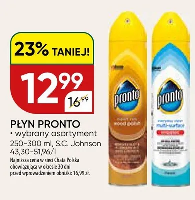 Płyn promocja w Chata Polska